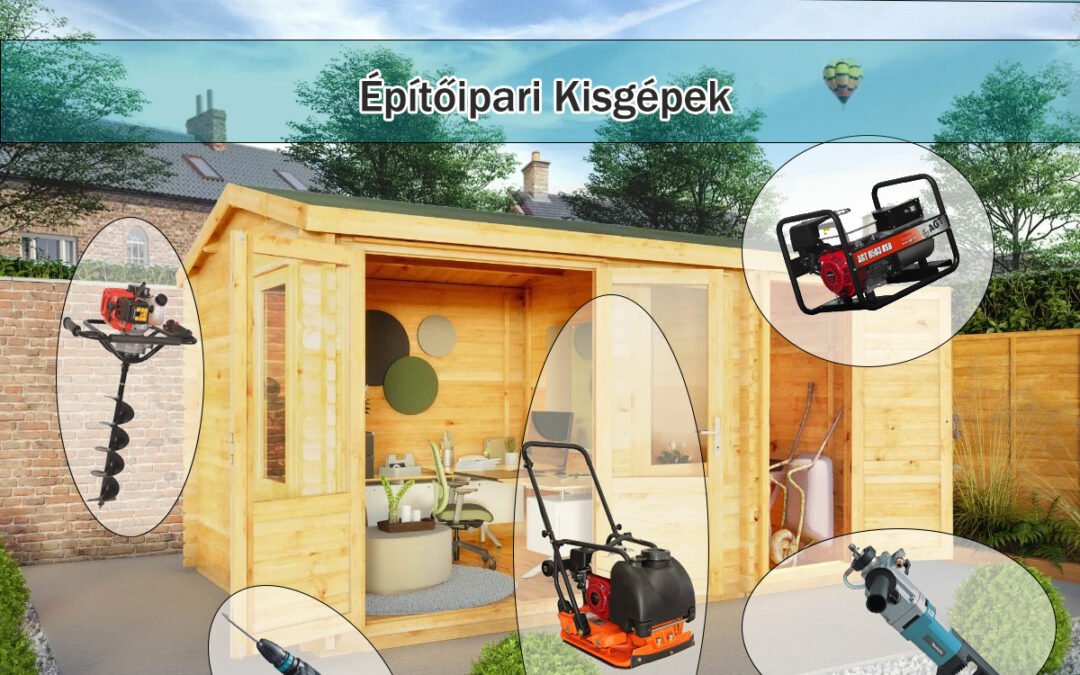 Közeleg a tavasz – Építőipari kisgépek a hatékony munkavégzésért!