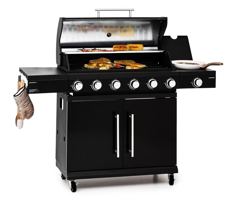 Gázgrill 6+1 égőfejes